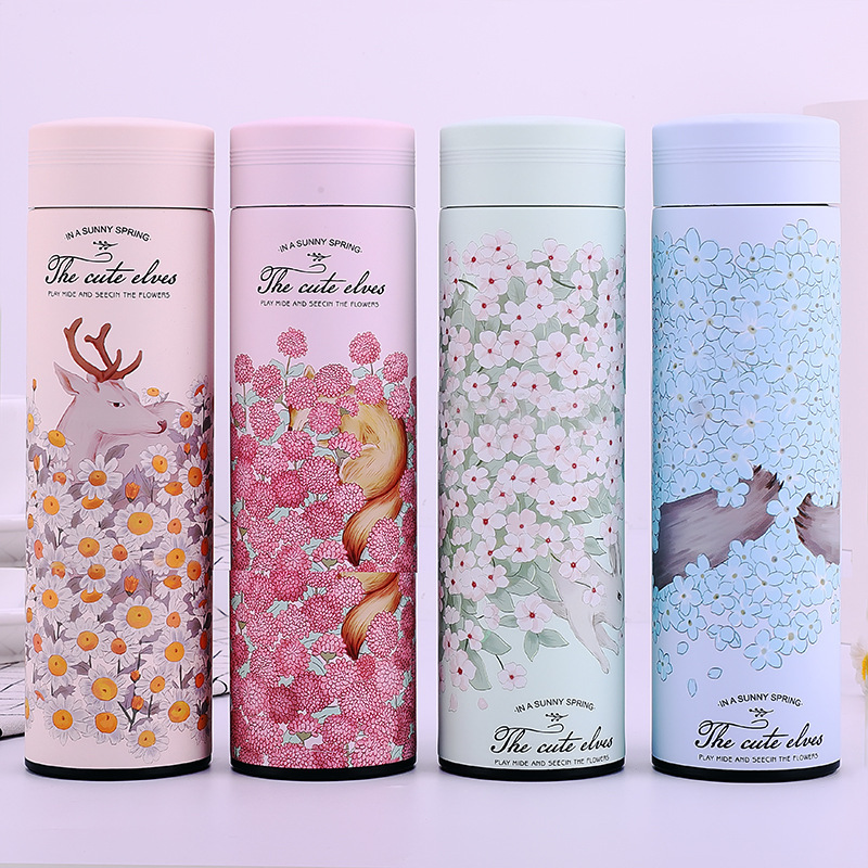 Factory wholesale New Huahai straight Cup 304 stainless steel mug men's and women's fashion gift Cup high-end business Cup