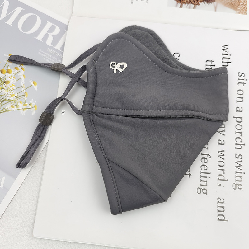 La nueva máscara de seda de hielo de protección ocular de alta protección para mujeres es ligera, transpirable y resistente a los rayos ultravioleta al aire libre upf50 + máscara de verano.