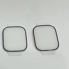 Apple Watch Ultra3 49MM用強化ガラス時計フィルム、黒枠フルグルーガラス時計フィルム