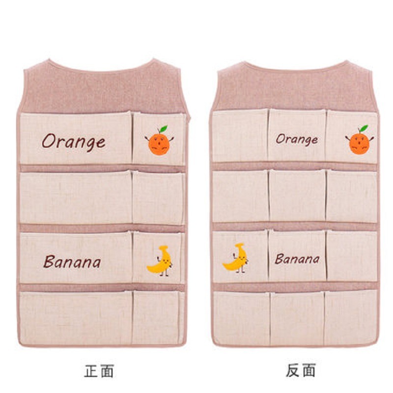 연한 갈색-주황색 바나나