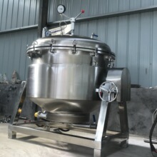 高温高压锅粽子蒸煮锅酱牛肉卤煮电加热不锈钢蒸煮夹层锅厂家直营