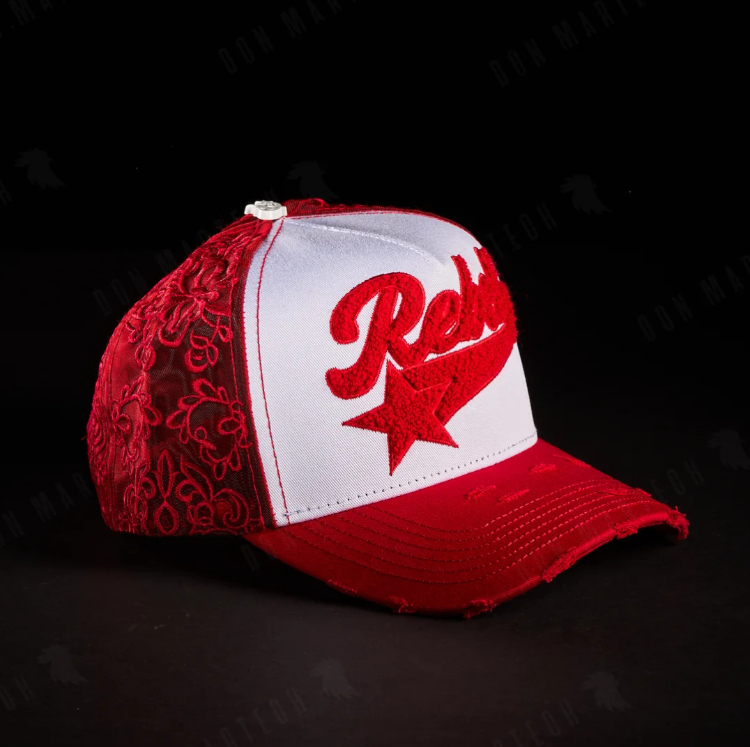 Nuevo Meike Duo Dandy bordado ajustable gorra de boca de pato borde curvo gorra de béisbol con diamantes barba tío