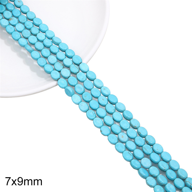 Round beads, 44 pieces