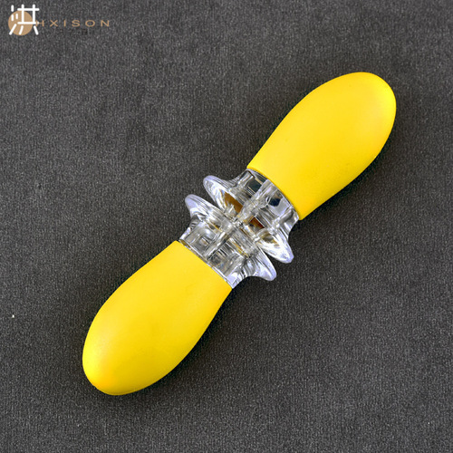 Cross-border Amazon stainless steel corn fork BBQ corn needle anti-scalding barbecue skewer ABS handle kitchen gadgets