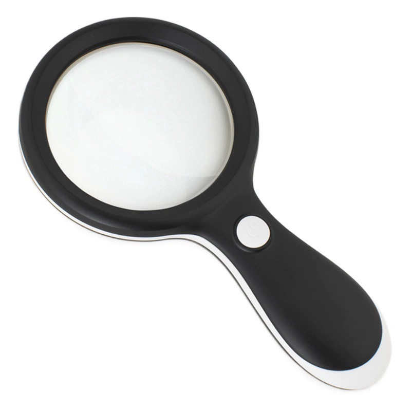 Новая ручная лупа для чтения книг и газет большого диаметра, лупа высокой четкости с высоким увеличением для пожилых людей и детей.