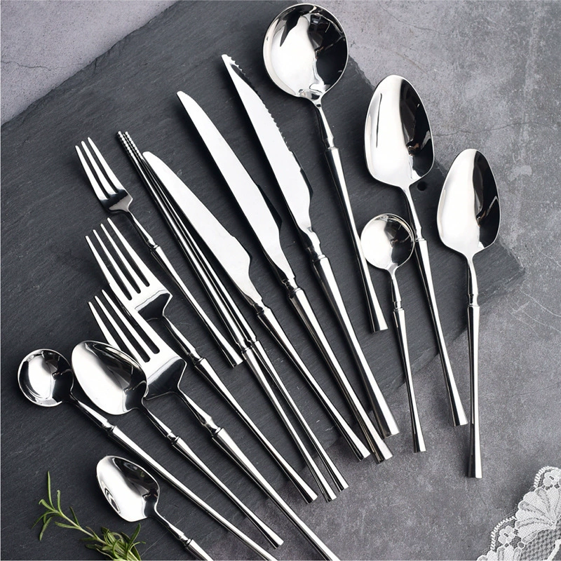 Retro tableware stainless steel, coffee dessert fruit fork