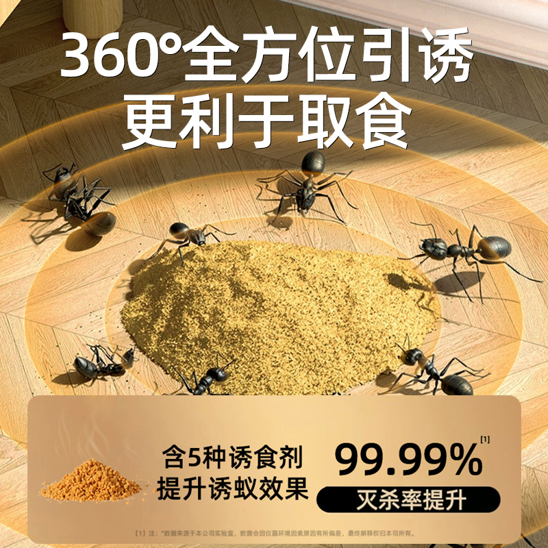 Ant medicina doméstica nido completo de una olla extremo para el control de termitas rojas interiores no tóxicas para matar al aire libre 7