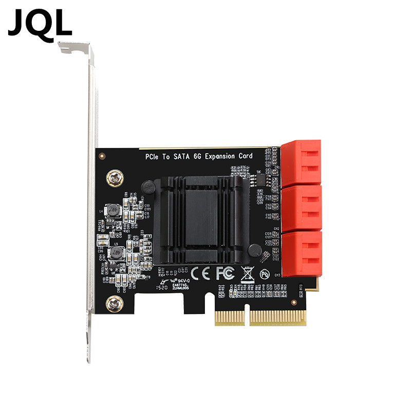 ���� PCIEת6��SATA3.0��չת�ӿ�6G֧��NASȺ��/MAC/LINUX