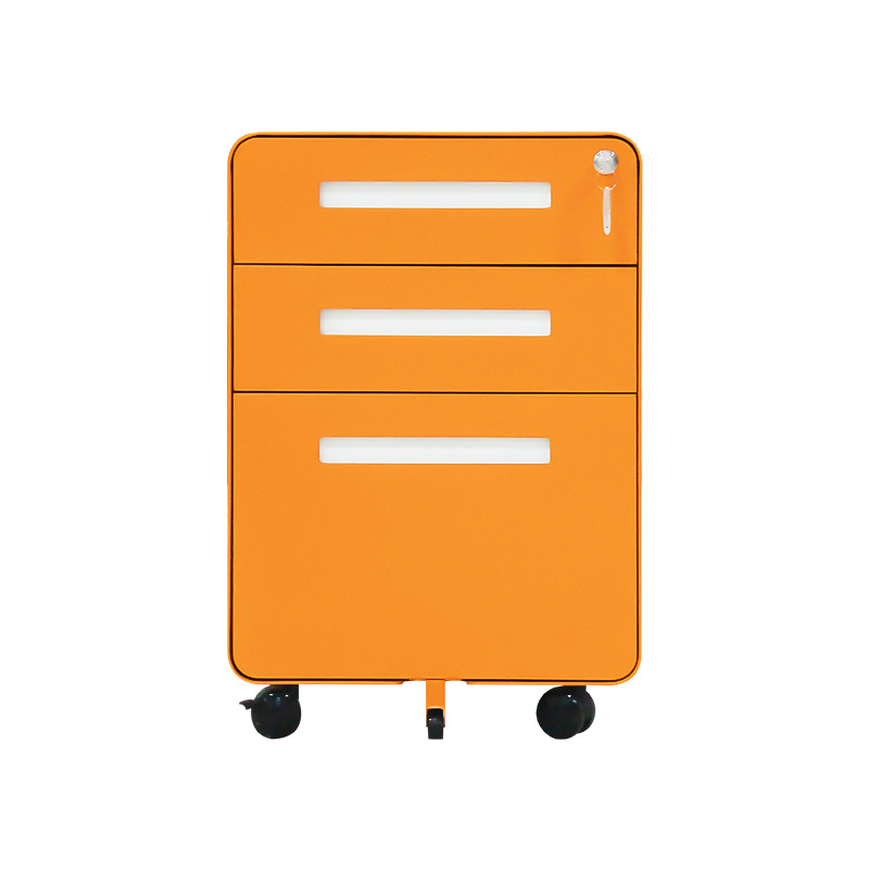 Gabinete de archivo Jingle gabinete bajo gabinete de oficina con cerradura gabinete de hierro gabinete del cajón tabla financiera gabinete de almacenamiento gabinete pequeño gabinete image 6