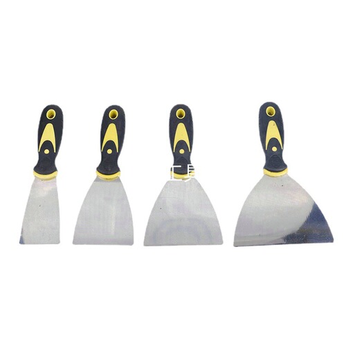 Factory wholesale spackle knives, scraper knives, putty knives, mud board utility knives, plastic handle multi-functional spackle knives