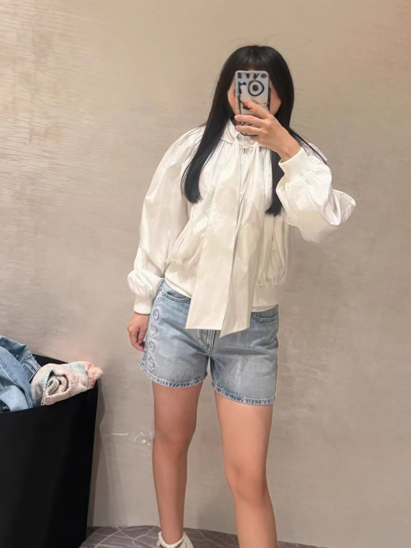 Nanyou ハイエンド婦人服 2025 初秋シリーズ Cha* 新しいスタイルネクタイデザインフード付きジャケット女性用|undefined