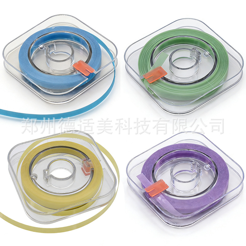 牙科邻面抛光条彩色卷式抛光条粗中细砂打磨抛光条6m/卷批发