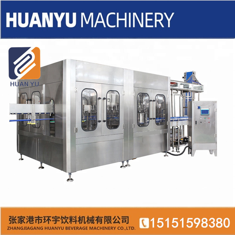 供应瓶装水灌装机 三合一饮用水灌装生产线 大产量纯水生产线
