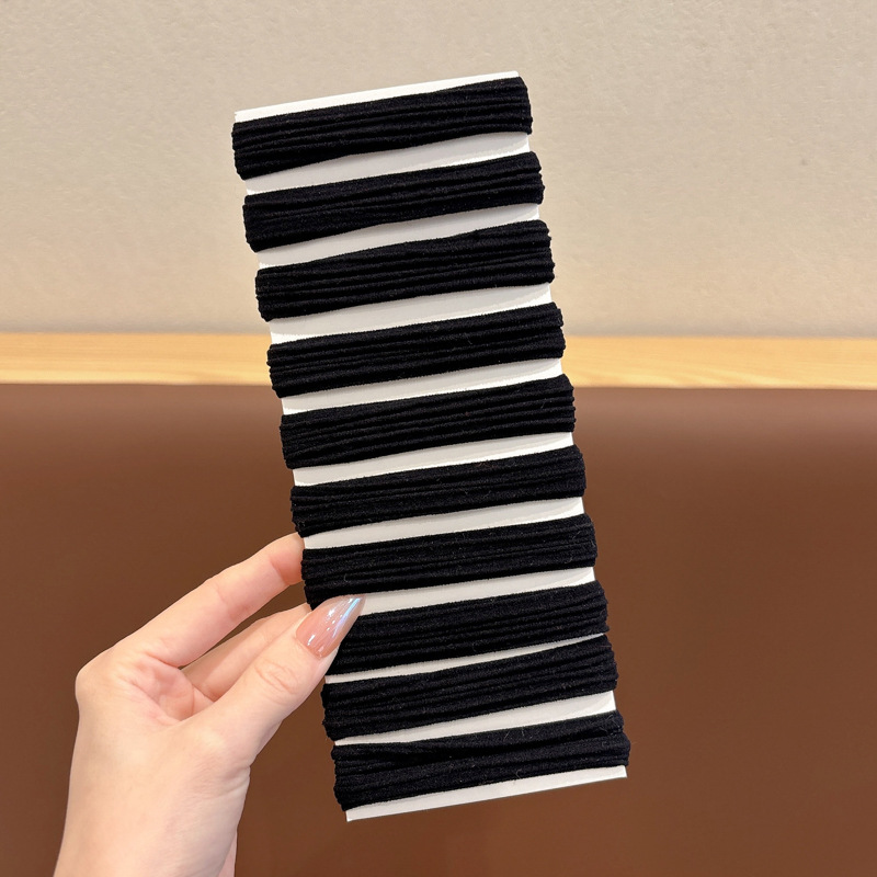 ancho jacquard cabello cuerda de cabeza mujer cola de caballo no daña cabello cuerda de cabello alta elasticidad no estrangulación cabello correa de cabello flor de cabeza