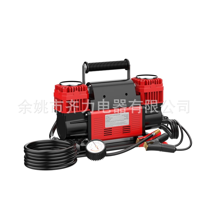 直流汽车车载双缸大功率轮胎充气泵