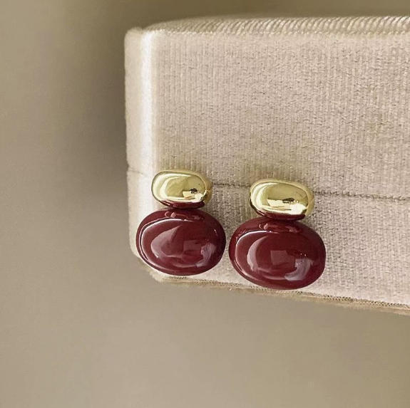 43# Hongdoudou earrings