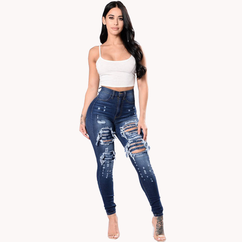 国境を越えた貿易ヨーロッパとアメリカの願い AliExpress Amazon eBay リップドジーンズレギンス女性用|undefined