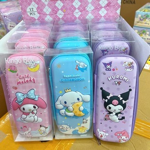 New 3D Anime Sanrio Marvel Multifunctional Zipper Pencil Case for Boys and Girls Large Capacity Pencil Case for Primary School Students