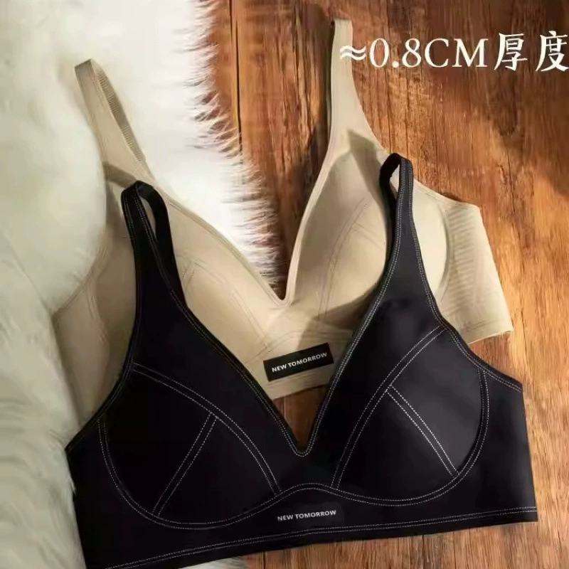 Летнее нижнее белье, push up бюстье, беспроводное бюстье, топ бюстгальтер, красивая спина