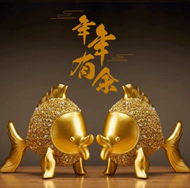 电视柜摆件;树脂工艺品