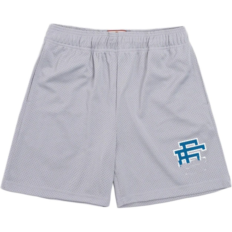 Pantalones deportivos estadounidenses para hombres y mujeres, pantalones de acondicionamiento de verano, pantalones de malla transpirables, sueltos, secos rápidos, pantalones de pareja.
