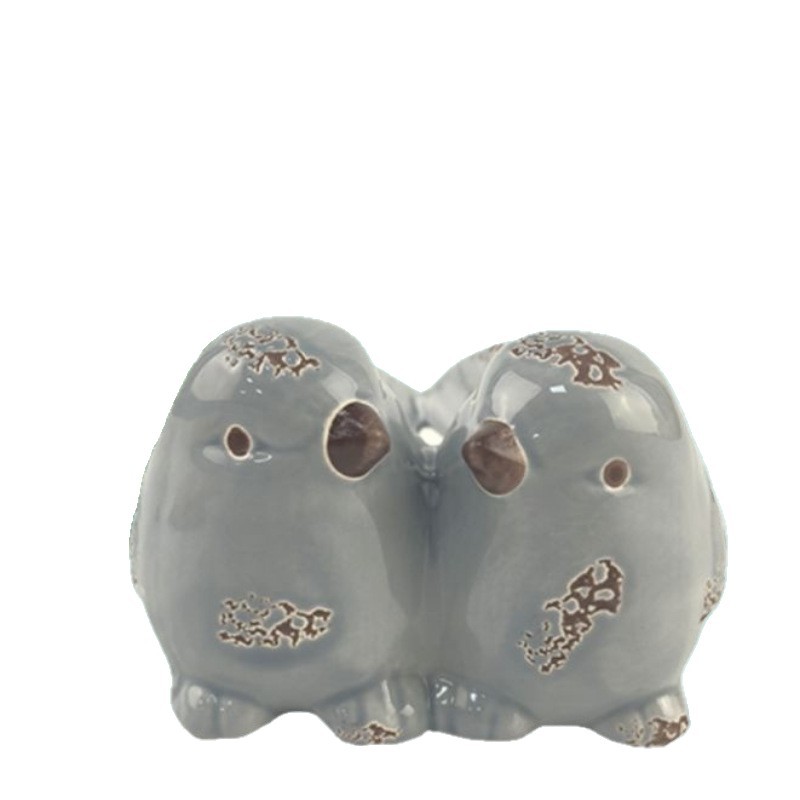 Cerámica americana ornamentos de pájaros decorativos creativos para el hogar escritorio de entrada sala de estar artesanía decoración animal