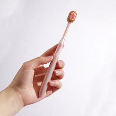 Professional adult toothbrush with soft bristles, household single pack with independent packaging, suitable for both men and women, couple gift set, wide head toothbrush, wholesale