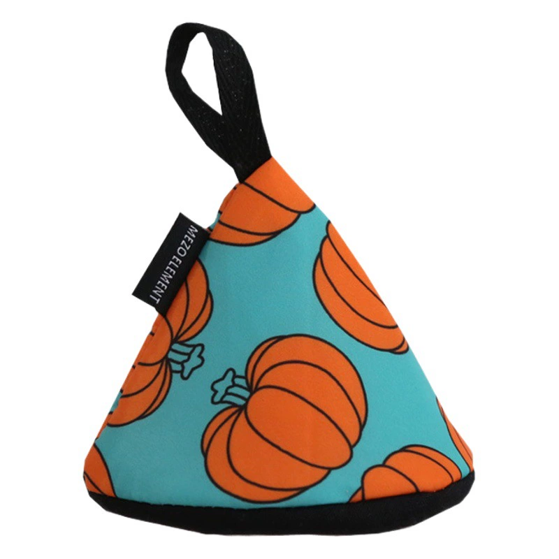 Красивые элементы Оригинальная кухня Защита от ожогов Треугольная Крышка для горшка Крышка ручки Теплоизоляционные перчатки Милая ткань Крышка для горшка Зажим для горшка