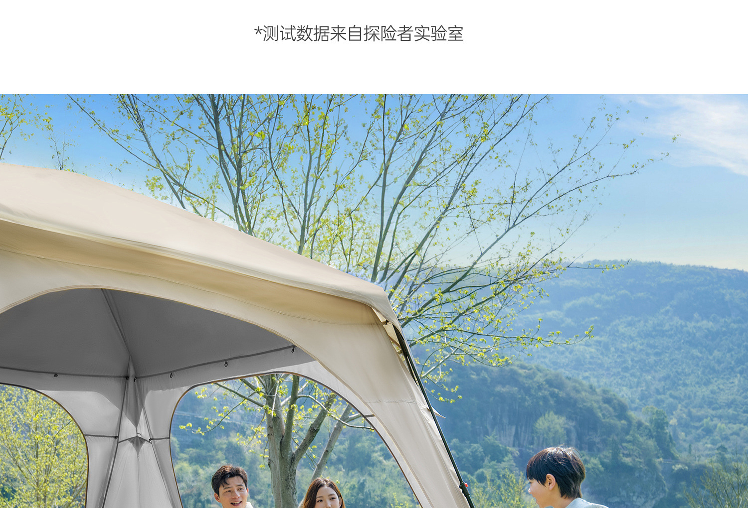 Vinyl Quick-Open No-Setup Dome Tent Outdoor Camping Gear Sun Protection Rainproof Canopy Stormproof