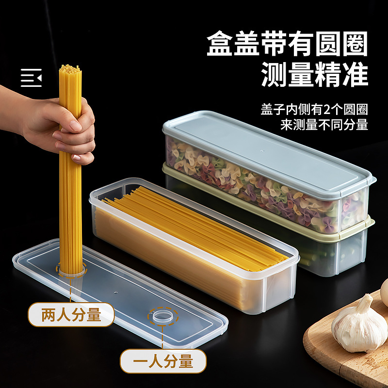 Noodle storage box rectangular refrigerator kitchen food grade…