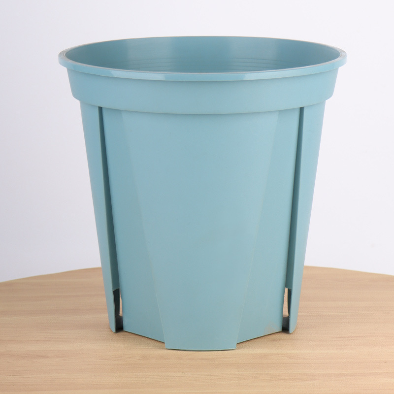 Macetas de montaña verdes transparentes, Clemátides, rosas, suculentas, fabricante mayorista de macetas de plástico para flores Phalaenopsis, macetas de galón con control de raíces