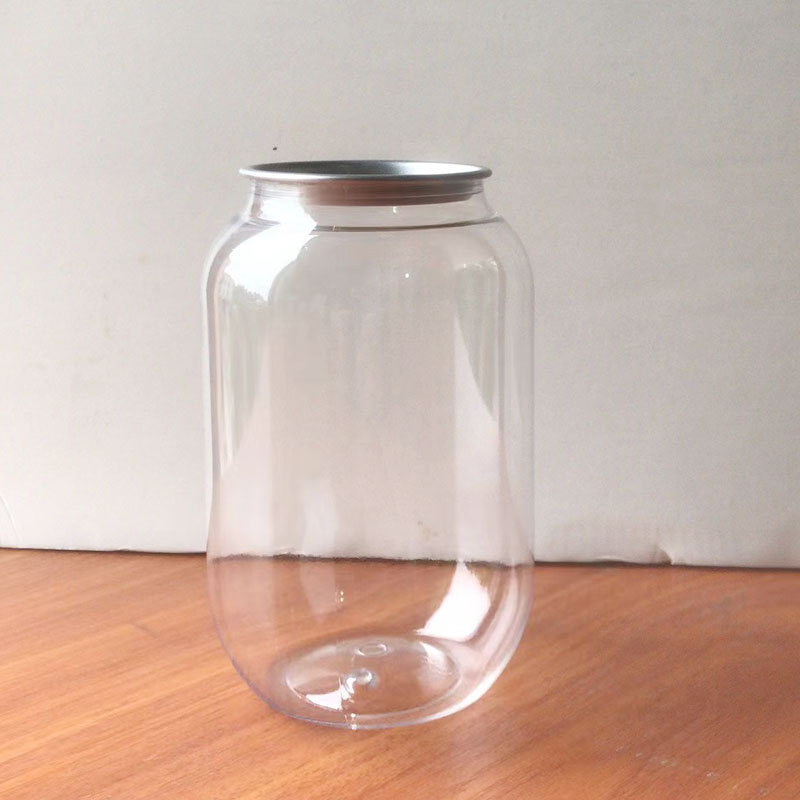 Botella sellada lata de té comercial de leche agua de coco