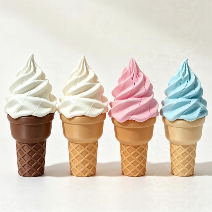 Espada telescópica de helado impresión 3D creativa simulación de juguetes de barril descomprimir artefactos adornos divertidos para regalos de amigos image 3