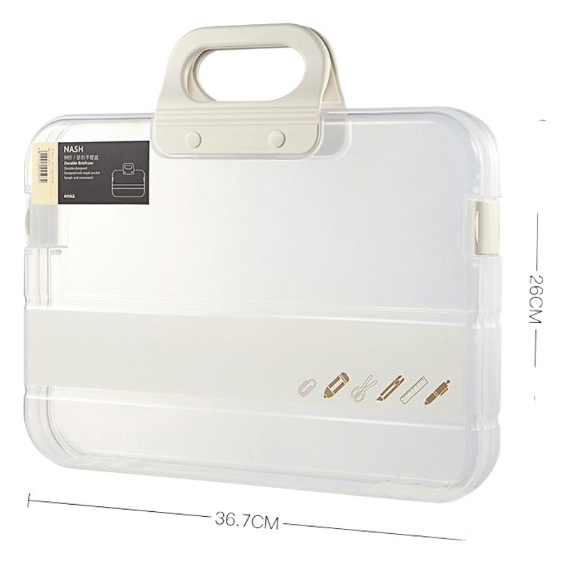 Bolsa de archivo de plástico transparente al por mayor carpeta grande A4 caligrafía BOLSA DE INFORMACIÓN examen material de papel bolsa de almacenamiento bolsa de órganos
