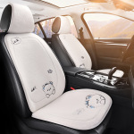 圣泰龙 2482 毛线熊毛绒卡通汽车坐垫  方垫 靠背 长条 头枕抱枕