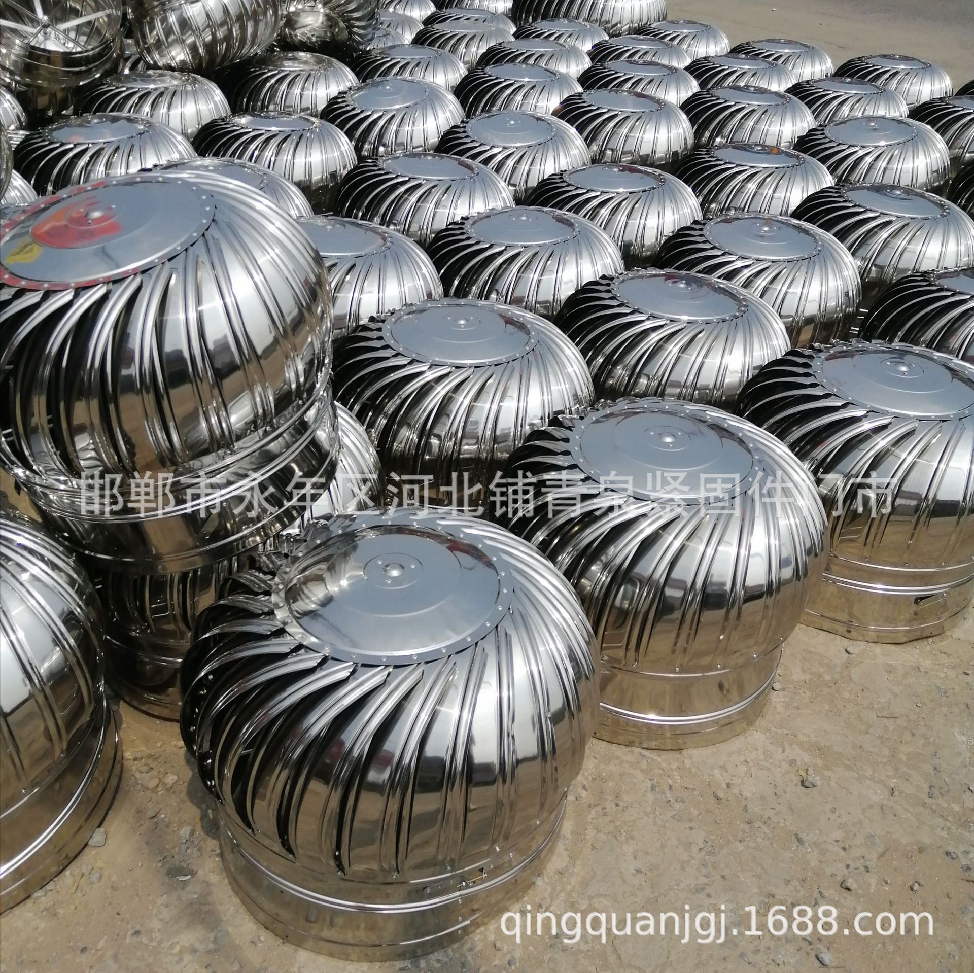 批发  201不锈钢风帽 自动风帽无动力  304自动型通风器  风球