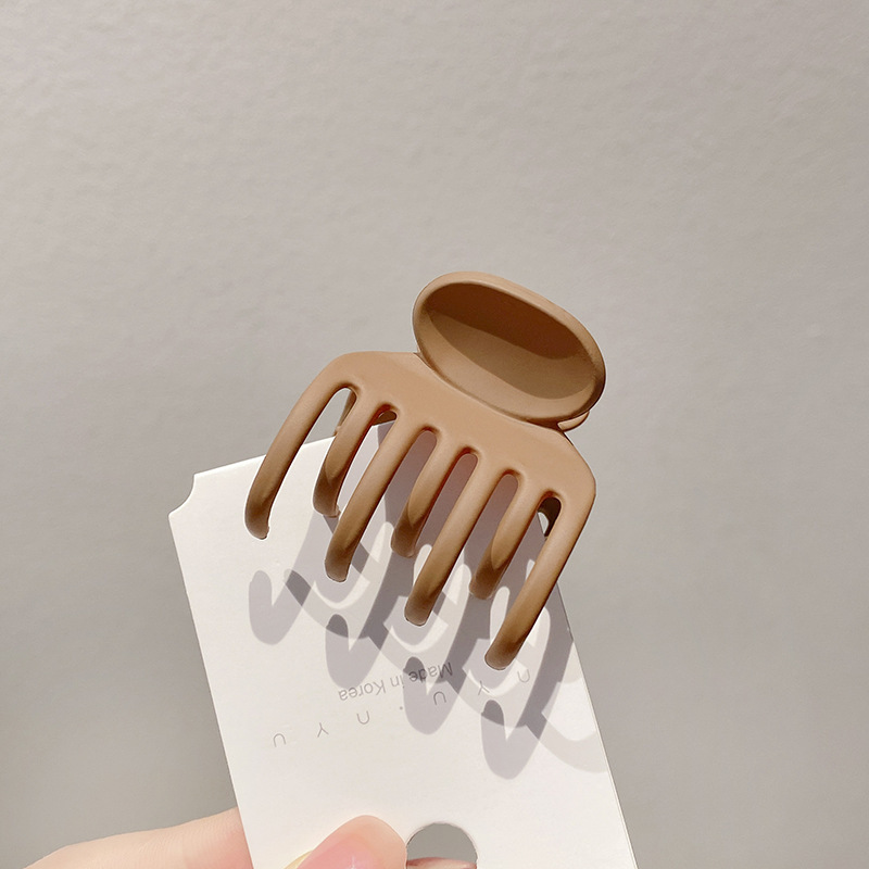 Clip de agarre grande para mujer 2025 nuevo clip de tiburón de alta calidad para la parte posterior de la cabeza horquilla de temperamento de otoño e invierno horquilla para el cabello accesorios para el cabello