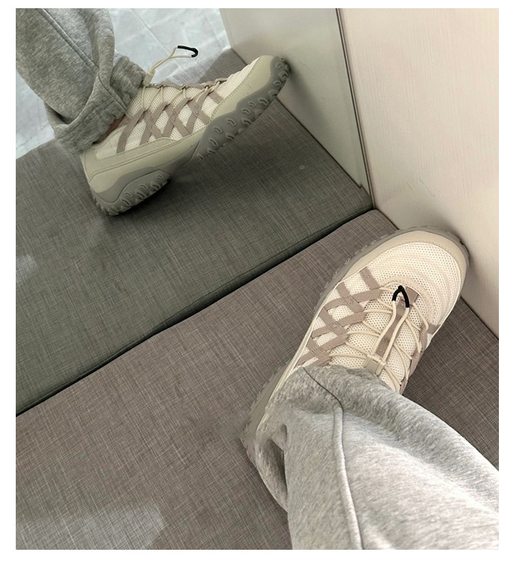 Edición de cuero de vaca ~ cuero real aumenta la altura de los pies de payaso lindo zapatos de mujer de moda zapatos deportivos casuales ligeros de mujer