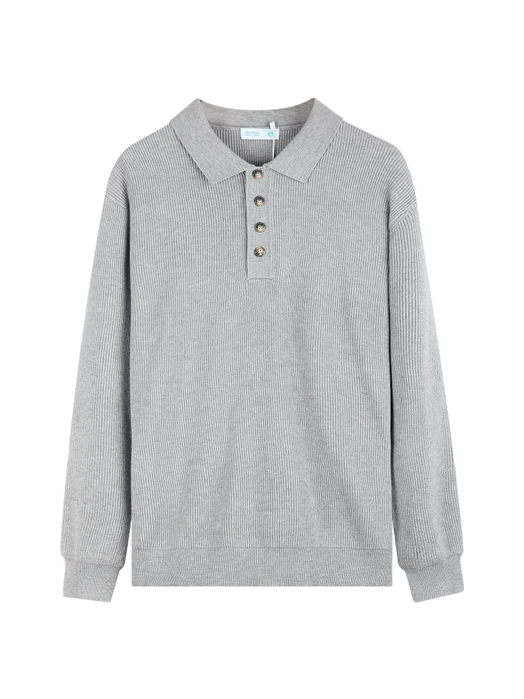 Suéter de polo de lujo ligero de lujo de lujo de lujo de alto nivel, polo de punto con collar casual para hombres