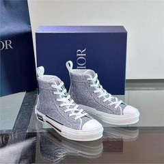 欧洲站潮男时尚高帮板鞋百搭系带休闲运动鞋透气舒适轻便厚底短靴