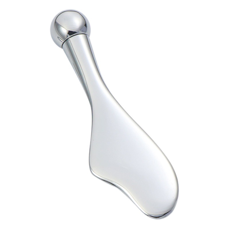 Supply Metal Eye Cream Massage Stick Essence Face Cream Spoon Face Roller T-shaped Fish-shaped Eye Massage Stick