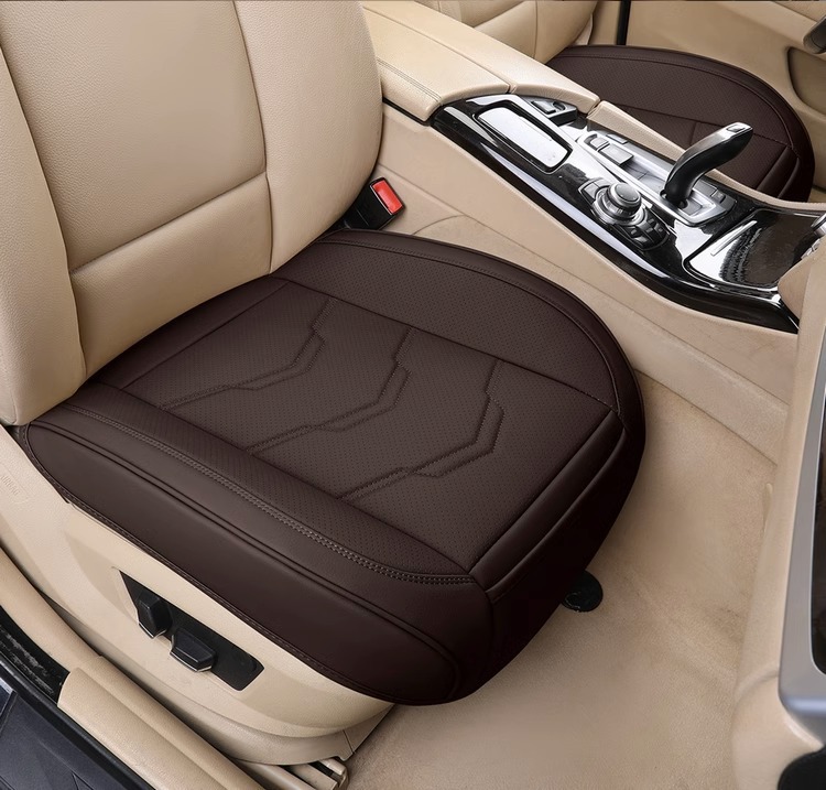 Car Seat Cushion, Universal for All Seasons, Breathable and Comfortable, Half-Cover Seat Pad, Single-Piece Car Interior Cushion, Rear Seat Cushion for Vehicle