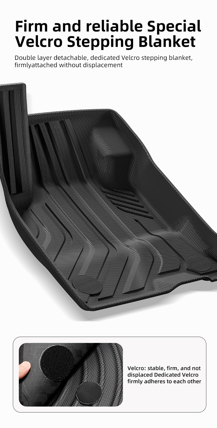 Suitable for 20 Ford Kuga European Left-Hand Drive Hybrid Car Floor Mats Tpe Fully Environmentally Friendly Trunk Mats
