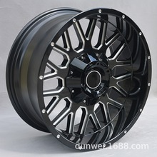 适用福特ranger猛禽F150霸道途乐长城炮20寸负值越野轮毂批发