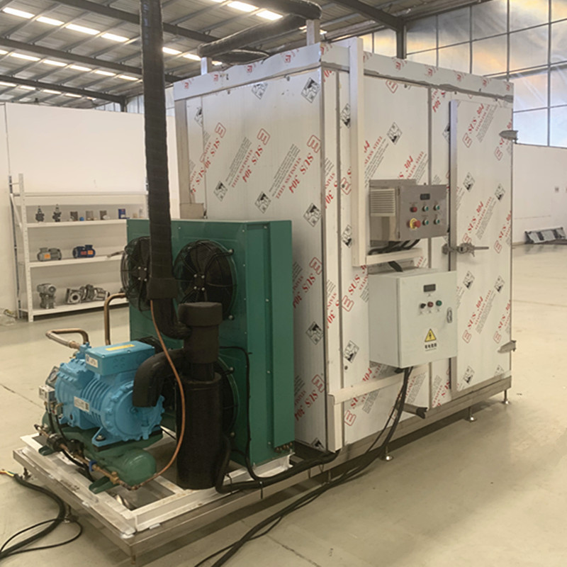 柜式速冻机 小型加工流水线速冻设备 速冻莲子加工流水线