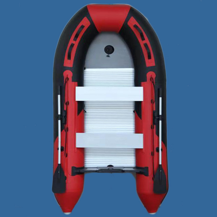 Thickened rubber dinghy armored bottom wear-resistant assault boat kayak fishing boat aluminum alloy bottom inflatable fishing boat manufacturers Thickened rubber dinghy armored bottom wear-resistant assault boat kayak fishing boat aluminum alloy bottom inflatable fishing boat manufacturers