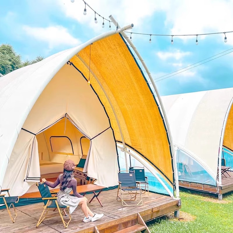 Al aire libre campamento de lujo campamento tiendas de campo tiendas de campo tiendas de campo tiendas de hotel de vela