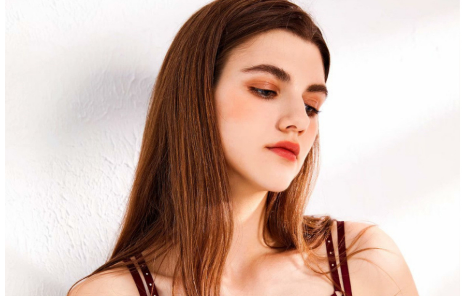 High quality, sexy, ultra-thin women's underwear, this year's red bra, small chest collection bra set_voghion.com