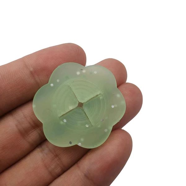 Light green, small, 3.5cm