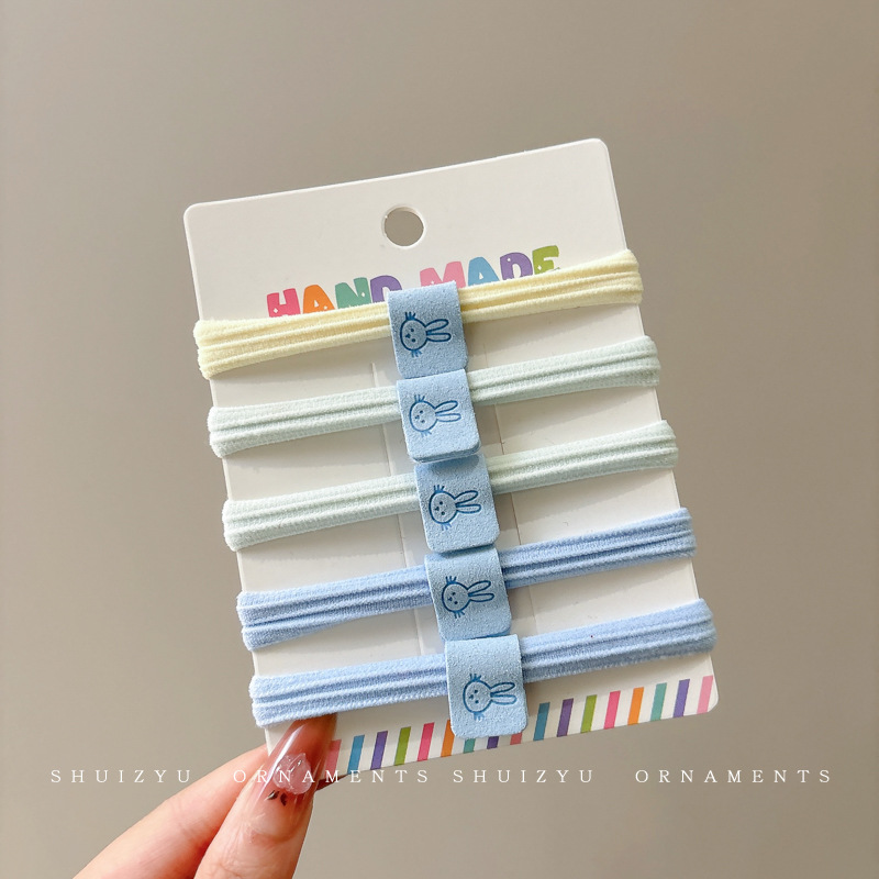 Liga de cabello 2025 – banda elástica de cuero duradero, alta gama, estilo sencillo y buena elasticidad